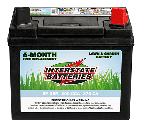 Interstate Battery - 300 Cold Cranking Amps (CCA)  - SP-35R
