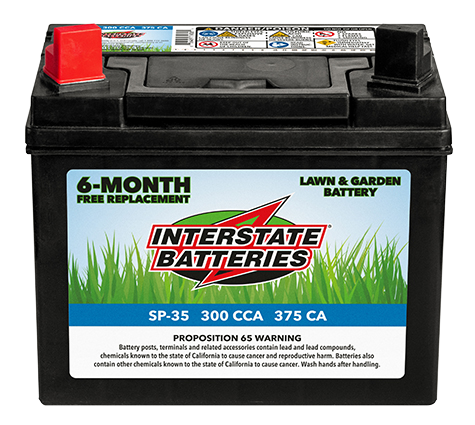 Interstate Battery - 300 Cold Cranking Amps (CCA) 25 AMPS  - SP-35