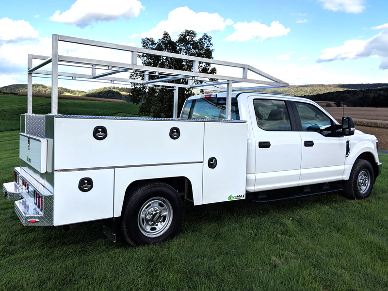 Martin Truck Bodies - Standard Aluminum Service Body - SSB-AL-84x100