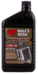 Williams Lubricants - Wolf's Head 10W-40 oil qt.  - 836-91086