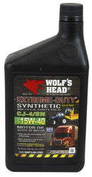 Williams Lubricants - Wolf's Head 15W-40 Synthetic Blend  - 836-99106