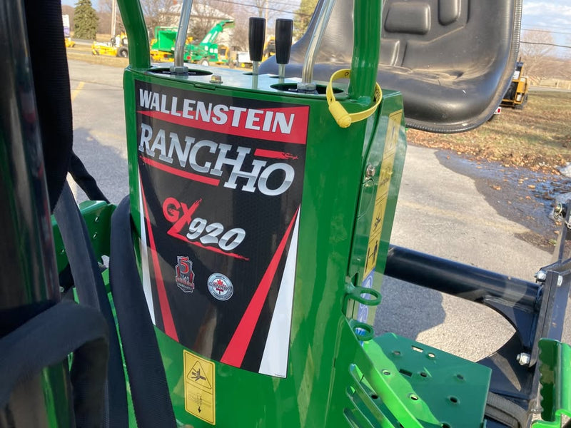 Wallenstein GX920 backhoe