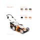 RMA 510 V CORDLESS LAWN MOWER AP300 W/AL301 (1410 PH)