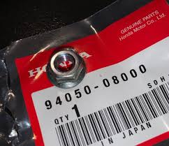 Honda Power - NUT, FLANGE (8MM) | (Honda Code 0481143). - 94050-08000