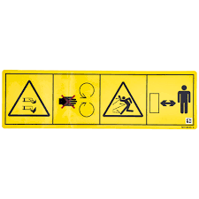 John Deere - Safety Sign - M118040 (Closeout)