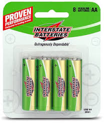 Interstate Battery - AA 8PK DRY0003 each  - DRY0003