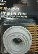 Deka Batteries - WIRE,14 GA/20'/WHITE - 00480
