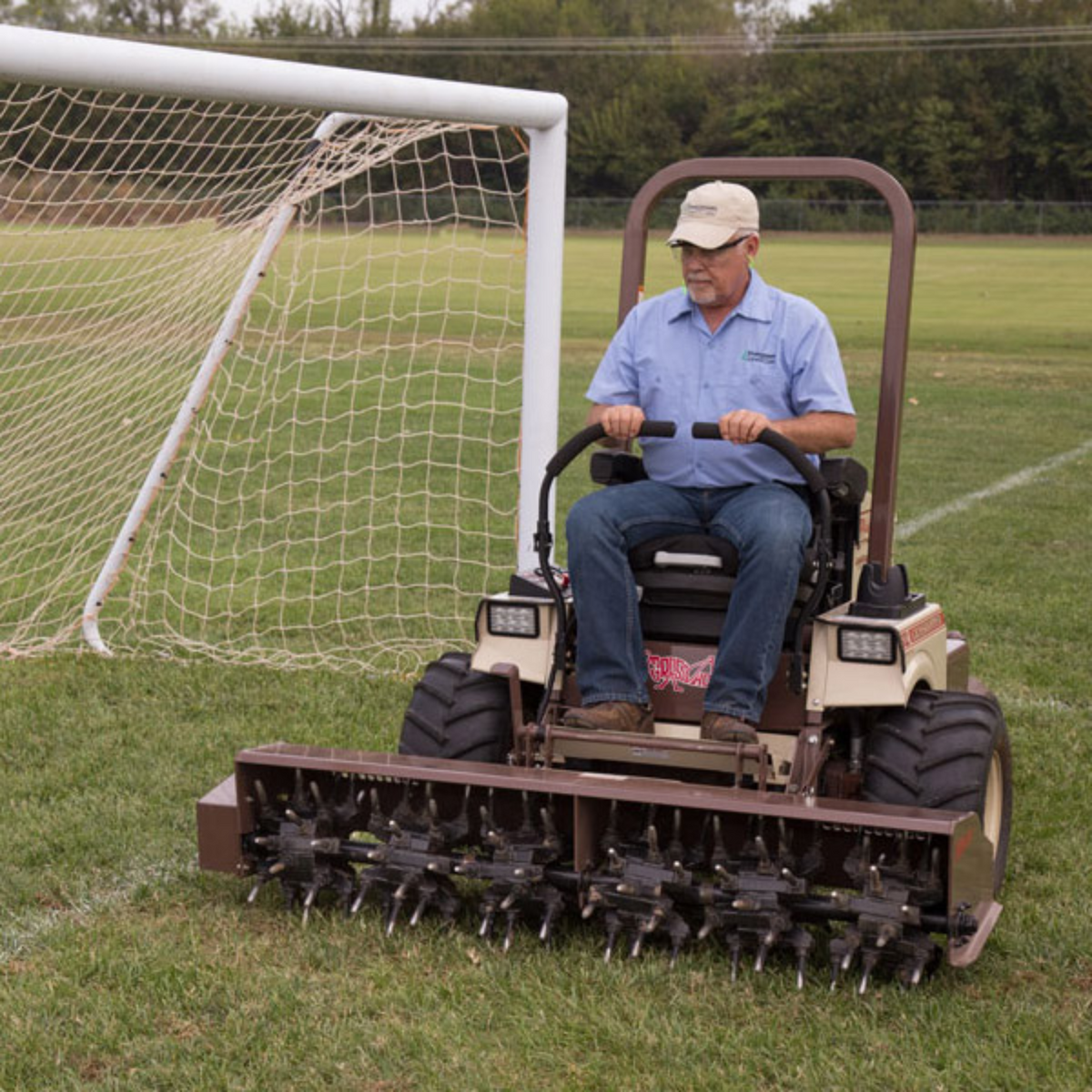 Aerator Attachment Mower With Attachments ZRWKR ZRator Front Mount