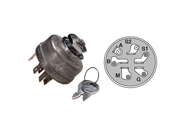 Rotary - IGNITION SWITCH FOR J - 9166