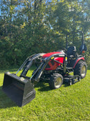 2019 Yanmar SA324 4WD Tractor with Loader & Mower Deck – 544 Hours