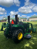 2021 John Deere 2038R Tractor with 220R Loader & Mower Deck