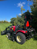 2019 Yanmar SA324 4WD Tractor with Loader & Mower Deck – 544 Hours