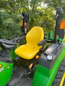 2021 John Deere 2038R Tractor with 220R Loader & Mower Deck