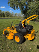 left rear soide of the cub cadet PRO Z  500 zero turn mower
