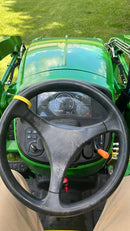 2021 John Deere 2038R Tractor with 220R Loader & Mower Deck