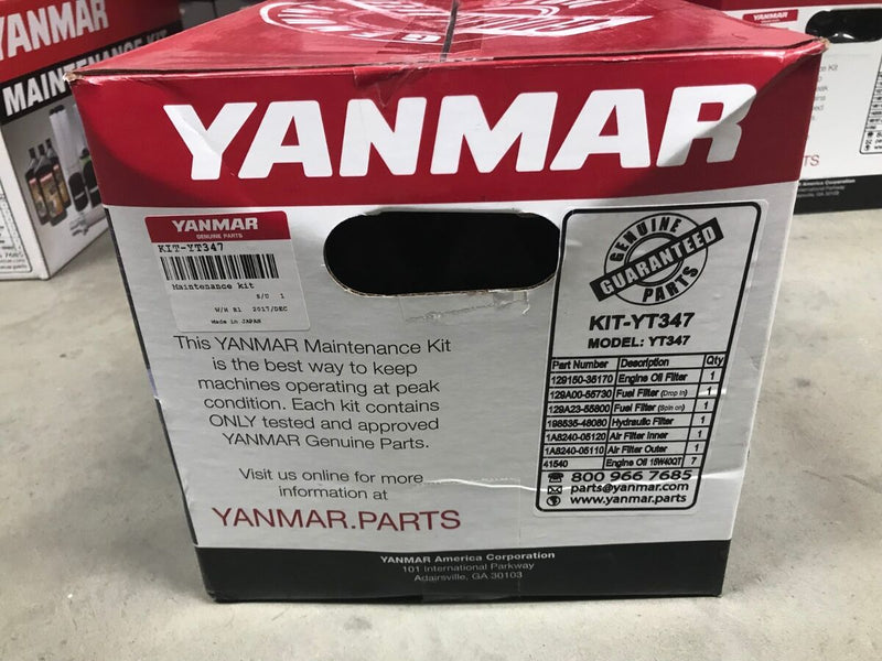 Yanmar Parts - Maintenance Kit - KIT-YT347