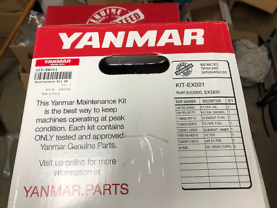 Yanmar Parts - MAINT KIT EX WOIL - KIT-EX001